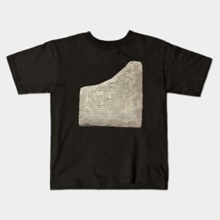 The Holy grail tablet_ Kids T-Shirt